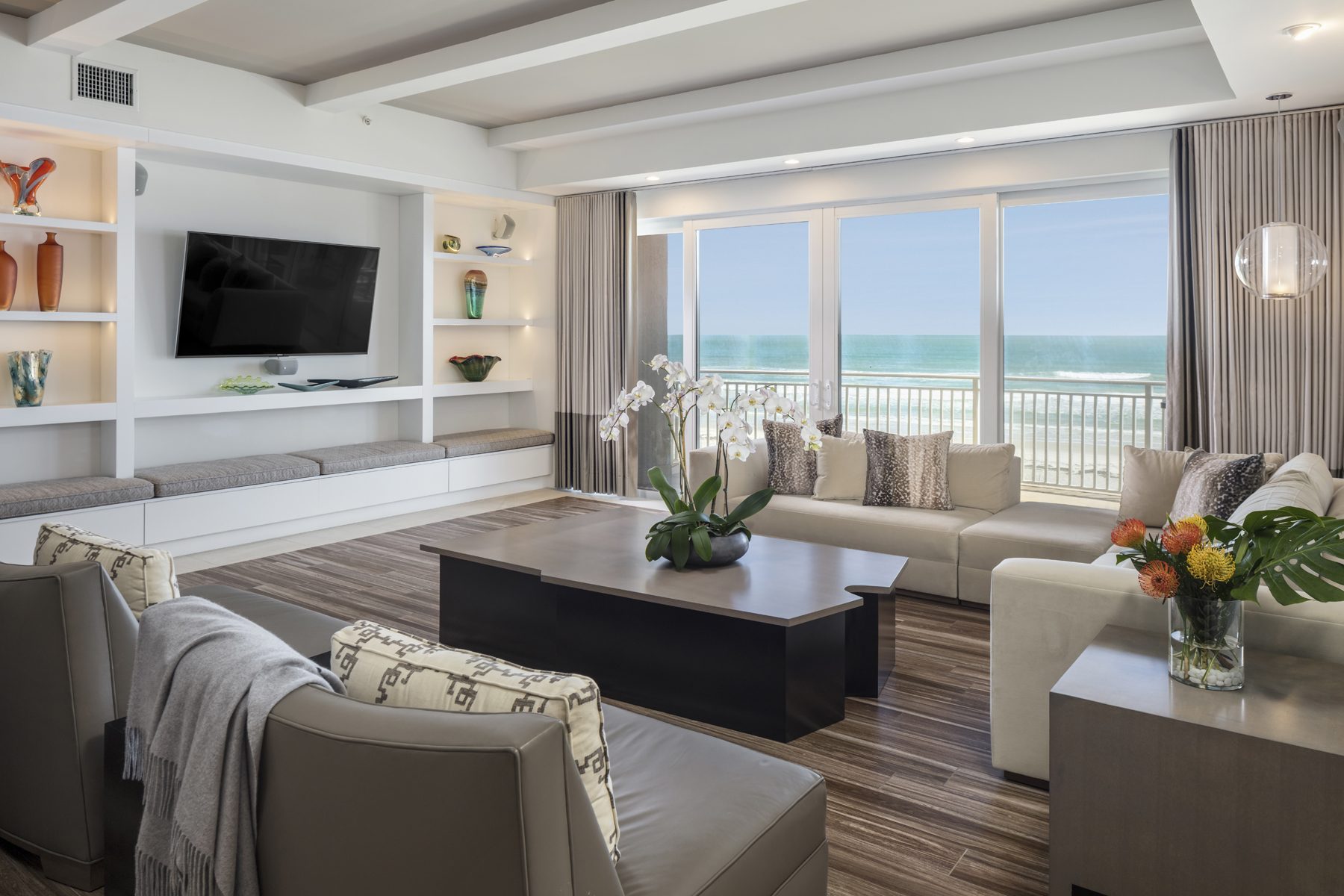 Florida Beach Condo - Custom Interiors | Phil Kean Design ...